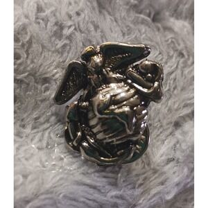 US Marine Corps‎ Hat Lapel Pin 1" Eagle Globe Anchor EGA Military Collectible